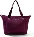 Baggallini Carryall Expandable Ligero Tote de viaje 22" plegable compacta Nylon Lavable Weekender w / Luggage Sleeve