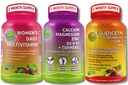 Immune, Bone & Energy Support Bundle – Quercetina con Bromelaina, Vitamina C & Zinc + Magnesio de Calcio con D3, K2 &amp; Turmérico + Multivitamina de Mujeres con Iron &amp; Ecológico Superalimentos
