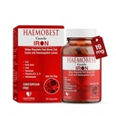 HealthBest High Potency Gentle Iron Capsules 100mg ØSlow Release Iron for Faster Absorption, Non-Constipating WordPress Vitamin C, B12, Folate Zinc &amp; Selenium for Anemia, Hemoglobin & Immune Support ←60 Count