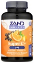 Zand Immunity Super C+ PM, Nighttime Immune Support Plus Melatonin, 1000mg PureWay-C Vitamin C, Zinc, D3 &amp; Elderberry, Enhanced Absorption - 60 Tablets, 30 Servings