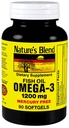 Aceite de pescado Blend Omega-3 de la naturaleza 1200 mg 90 Softgels