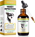 Tratamiento de la infección por levadura para perros, Tratamiento de la infección por el oído de perros Tratamiento de la infección por el oído de la levadura Tratamiento de la piel del perro picante, Alivio de la alergia del perro, Infección por el oído del perro- 2 Fl Oz / 60ml