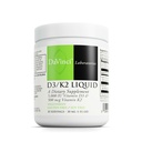 DAVINCI Laboratorios D3/K2 Líquido - Vitamina Líquida D &amp; Vitamina K Suplemento de Bone Health, Heart Support &amp; Calcium Absorption - 30mL (30 Servimientos)