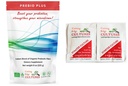 Cultivos de bordes de corte Prebio Plus Powder de fibra prebiótica La mejor mezcla personalizada de fibras prebióticas Suplemento dietético 8 oz (Prebio Plus 8oz + inicial vegetal 4 gramos)