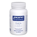 Encapsulaciones puras DHEA 25 mg - Suplemento de Apoyo Inmunitario, Equilibrio hormonal, Apoyo Metabolismo y Niveles de Energía* - con DHEA Micronizada - 60 cápsulas