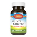 Carlson - Super Beta Caroteno, 25000 UI (15 mg), Vitamina A como Beta Caroteno, Forma Biodisponible y Bioactiva, Visión Salud, Esquí saludable, 100 Softgels
