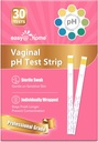 Easy@Home Vaginal pH Test -30 Strips ← BV Test Kit en casa para mujeres  durable Yeast Infection Test + pH Balance para mujeres