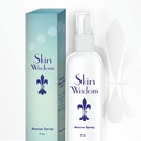 Spray Rescate promueve la piel sana con ácido hialurónico, aloe orgánico Vera y Fórmula patentada para Eczema, Rosacea, Dermatitis de radiación, Sunburn, Rash, Reducción de la cicatriz 4 fl oz