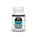 Fuente Naturales Ácido Lipoico Alfa apoya el metabolismo del azúcar saludable, función del hígado & generación de energía* -100 mg - 60 tabletas