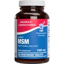 Methylsulfonylmethane MSM Supplement 1000mg - High Strength Soft Tissue & Joint Support Supplement with MSM from OptiMSM - Vegetarian Non-GMO &amp; Made in the USA in cGMP Facilities - 60 Servings