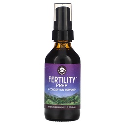 WishGarden Herbs Fertility Prep - All-Natural Fertility Herbal Supplement with Vitex, Red Maca & Raspberry Leaf, Supports Healthy Hormone Balance for Women, Optimal Uterine Health & Conception, 2oz