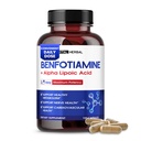 VITAL HERBAL Liposomal Benfotiamina con Ácido Alfa Lipoico - Maximum Potency- Support Metabolismo saludable - Hecho en EE.UU.
