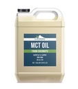 Elementos terrestres MCT Oil 1 Gallon, Puro " No diluido, Aceite de coco, Triglicéride de caprílico