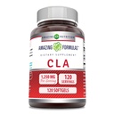 Amazing Formulas CLA (Conjugated Linoleic Acid) 1250 Mg TENIDO Softgels Suplemento No-GMO TENIDO Gluten-Free TEN Made in USA (1 Pack TEN120 Count)