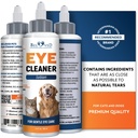 All Pets Eye Wash Drops for Relieve Pink Eye, Allergies Symptoms, Infecciones & Runny, Ojos secos - Tratamiento libre de dolor Ayuda a prevenir las abrasiones, las irritaciones " Conjuntivitis