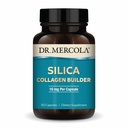 Dr. Mercola Silica Collagen Builder - Plant-Based Silica Supplement to Support Skin, Hair, Nail & Bone Health - Non-GMO, Gluten-Free &amp; Soy-Free - 60 cápsulas (60 piezas)