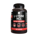 PURE ORIGINAL INGREDIENTES L-Lysine HCl (365 capsules) No Magnesio ni artillería de arroz, siempre puro, laboratorio verificado
