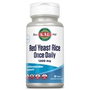 KAL Red Yeast Rice Once Daily 1200mg, Cardiovascular Support* Suplemento con ácidos grasos insaturados, ácidos aminoácidos y fitonutrientes, Vegan, Gluten Free, 30 Servings, 30 Tablets