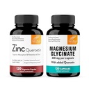 Sandhu's Zinc Quercetin &amp; Magnesium Glycinate Complex with Quercetin Capsules  durable Supports Immune, Muscle Health & Quality Sleep