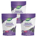 Camino de la Naturaleza Sambucus Immune Lozenges, Alta Potencia Vitamina C, Elderberry, Wild Cherry Flavored, 24 Lozenges (Packaging May Vary) - 3 Pack