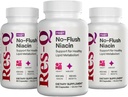 Res-Q Niacina No-Flush (Formerly HDL+) 60 cápsulas, 3-Pack