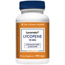 La vitamina Shoppe Lycopene 10MG, Antioxidante que soporta la salud cardiovascular, próstata y celular (180 Softgels)