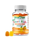 Greenfield Nutritions Smart Kids Halal Omega 3 Gummies with DHA - 60 Halal Vitamins for Kids, Supports Brain & Immune Health - Vegan, Non-GMO, Gluten, Gelatin-Free y Peanut-Free Halal Gummy Vitaminas