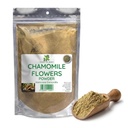 Herb To Body Dried Chamomile Flowers Powder – 4oz, Wildcrafted Matricaria Camomilla Polvo para Té de manzanilla, Té de hierbas, Ingrediente para hornear, infusiones y creaciones DIY