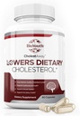 BioYouth Labs Natural Cholesterol Bajo Apoyo Suplemento para Adultos - Nutritious Blend of Garlic, Berberine, Coca Extract Soy Lecithin - 60 cápsulas