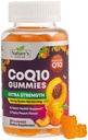 CoQ10 Gummies for Adults 100mg - 3X Strength, Absorción alta, Suplemento antioxidante para la producción de energía de la salud cardíaca, Ultra Coenzyme Q10 Vitaminas, Coq 10 Suplementos - 30 CoQ10 Gummies