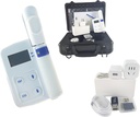 Digital Chlorophyll Content Meter Plant Chlorophyll Nitrogen Content Leaf Temperature Tester with Measuring Range 0.0-99.99SPAD Nitrogen 0.0-99.99mg/g Temperatura -10-99.9°C