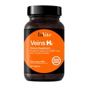 Invitar Veins de Salud Hx® - Asistencia Veins y Salud Circulatoria - Contiene Vitamina C, Citrus Bioflavonoids, Semilla de Castaña de Caballo, Gotu Kola, Fruta de Fresa - 60 Tablets