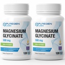 Magnesium Glycinate 500mg [High Potency] Veggie Caps, Chelated for Superior Absorption, Non-GMO, NO Gluten and Dairy, Supports Muscle, Joint, and Heart Health tención Total 240 Capsules
