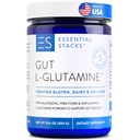 Esenciales Gut L-Glutamine Powder - Exclusivamente Hecho en Estados Unidos - Pure L Glutamine Powder for Gut Health (60 Servings, Unflavored)