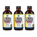 Increíble Herbs Premium Black Seed Oil - Gluten Free, Non GMO, Cold Pressed Nigella Sativa Aids in Digestive Health, Immune Support, Brain Function - 4 Fl Oz (Pack of 3)