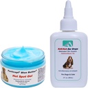 Crema 4oz para perros y tratamiento de la infección del oído gotas 2oz para perros