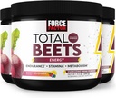 FACTOR FACTOR Total Beets Energy Drink Mix 3-Pack, Superfood Beet Root Powder, Nitrates to Boost Energy, Support Circulation, Blood Flow, Nitric Oxide and Stamina, Heart Health Supplement, 90 Servings
