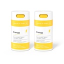 Salud por Habit Energy Supplement 2 Pack (120 Capsules) - Natual Caffeine Blend, Vitaminas B &amp; C, soporta niveles de energía, promueve la alerta mental y el foco, Vegan, No GMO, Sugar Gratis (2 Pack)