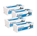 3" x 3" Esponjas de gaucho no tejido (200 conde) 4-Ply All-Purpose No estéril de Gauze desinfectante Cuidado de la herida producto para el kit de primeros auxilios / instalaciones médicas (Pack de 4)