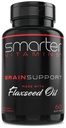 Suplemento Nootrópico de soporte cerebral más inteligente, fabricado con Alpha-GPC, L-Tyrosine &amp; Acetyl L-Carnitine ALCAR, Flaxseed Oil, ALA DHA, 60 Softgel Energy Pills