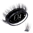 Lashify Fluffy 14mm Gossamer Extensión de pestañas Rellenar, Negro, Fácil DIY Falsos pestañas Para Añadir la plenitud y la dimensión