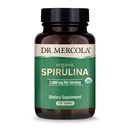 Dr. Mercola Organic Spirulina - 2.000 mg - USDA Organic - Supports Normal Detoxification & Immune Health - Whole Food Superfood - Non-GMO, Gluten-Free &amp; Soy-Free - 120 Tablets