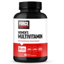 Factor de fuerza Multivitamina de las mujeres, multivitamínico para las mujeres para apoyar el equilibrio hormonal, la energía, la inmunidad y la salud de las cabras, con 20 vitaminas & minerales, Ashwagandha, Chasteberry y más, 60 tabletas