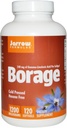 Jarrow Formulas Borage 1200 mg - 120 Softgels - Fuente de potencia más alta de GLA - Apoyo a la salud de la piel &amp; función de la inmunodeficiencia - Soporte para el trastorno de PMS Leve - hasta 120 Servings