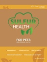Sulfuro de mascotas orgánicas - 99,9% Puro MSM Suplemento para mascotas - Lab-Tested and Certified Pet MSM