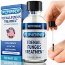 FUNGINIX Toenail Fungus Treatment Extra Strength - Antifungal Nail Treatment With 10% Undecylenic Acid &amp; Tea Tree Oil - Nourshed by 15+ Natural Oils & Botanicals - Made in USA (Packaging May Vary)
