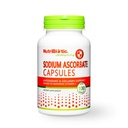 NutriBiotic - Sodium Ascorbate Buffered Vitamin C Capsules, 100 Ct peru Vegan, Non-Acidic &amp; Easier on Digestion Than Ascorbic Acid ← Essential Immune Support " Antioxidant Supplement TEN Gluten " GMO Free