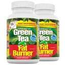 Nutrición aplicada Green Tea Fat Burner - 30 Liquid Soft-Gels, Pack de 2 - Aumenta Calorie Burning &amp; Supplies potentes antioxidantes - 90 Total Servings
