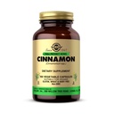 Solgar Cinnamon - 100 cápsulas vegetales - Full Potency (FP) - Non-GMO, Vegan, Gluten Free, Dairy Free, Kosher - 100 piezas