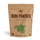 MB Herbals Noni Powder 8 oz Silencio 227g (0.5 lb) Silencio Mezclas fácilmente con Smoothies Juices Silencio No Preservatives ← Gluten Free ← 45 Servings per Pack